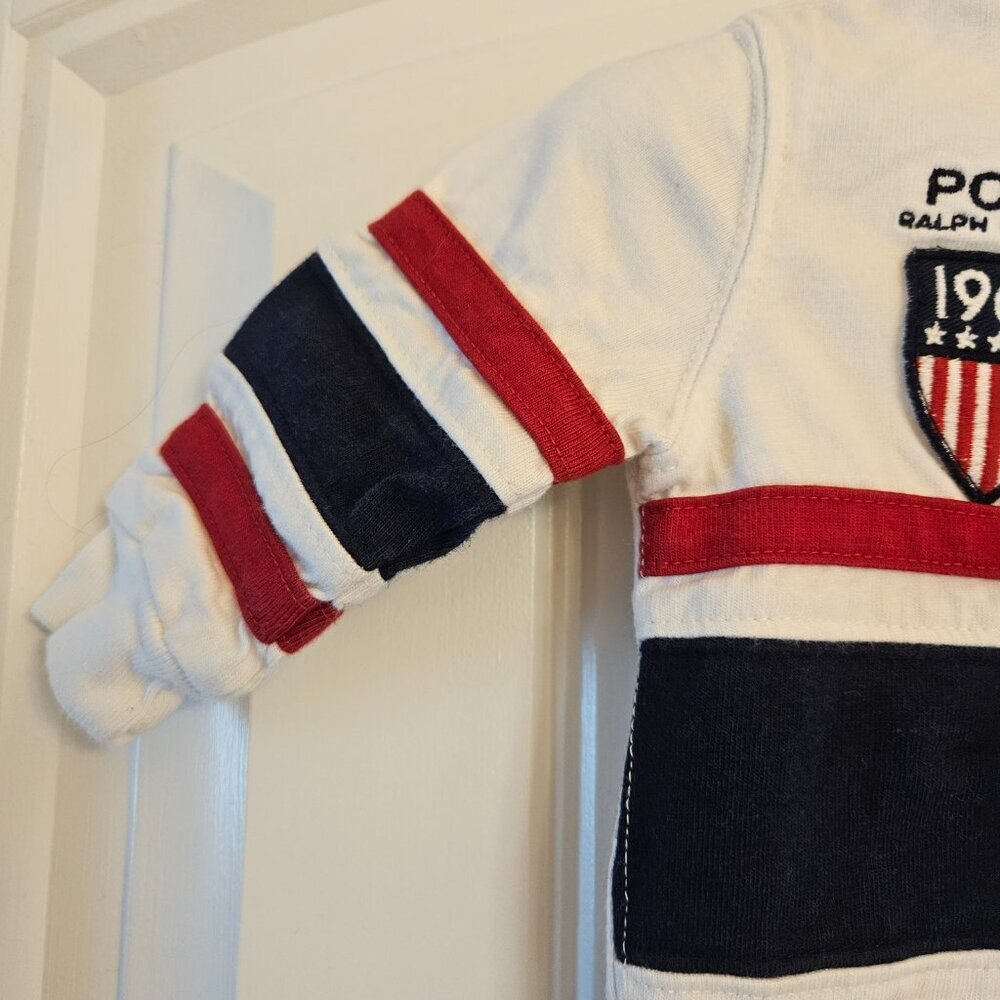 Sale 🎉🥳 4/$25 or $10Baby Boy Polo Shirt Size 0-3moths - Picture 4 of 5